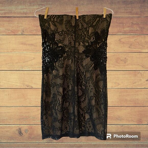 Forever 21 Black Strapless Dress   Size M   NWT - Picture 2 of 5